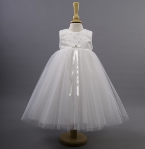 Girls Glitter Flower Tulle Dress - Isabel by Millie Grace